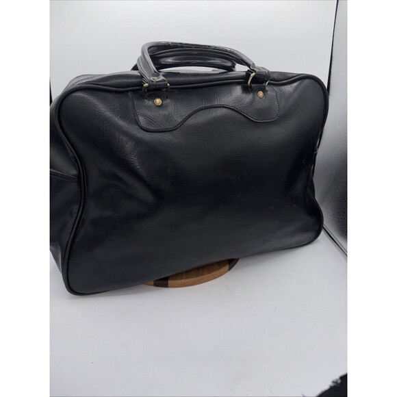 Puma Messenger Bag Black Stripe Vintage Retro Puma Bag - Picture 6 of 11